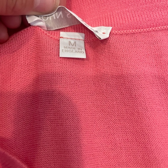 John Smedley Collared Knit T Shirt - Picture 16 of 16